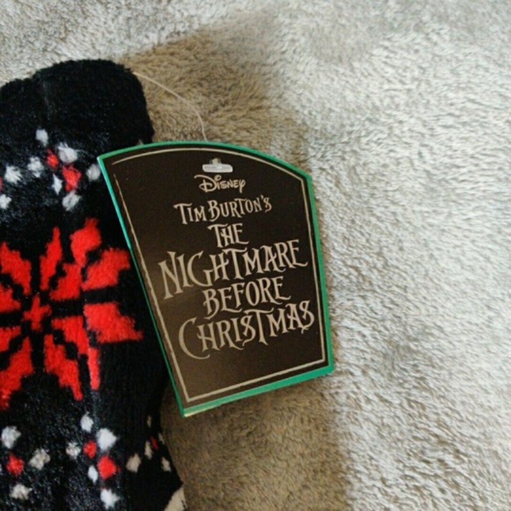 Nightmare Before Christmas Pajama Pants Mens XL Black Jack Skeleton‎ All Over - Picture 5 of 8